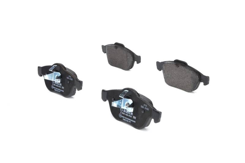 Bosch BP345 Bremsbeläge - Vorderachse - ECE-R90 Zertifizierung - vier Bremsbeläge pro Set von Bosch Automotive