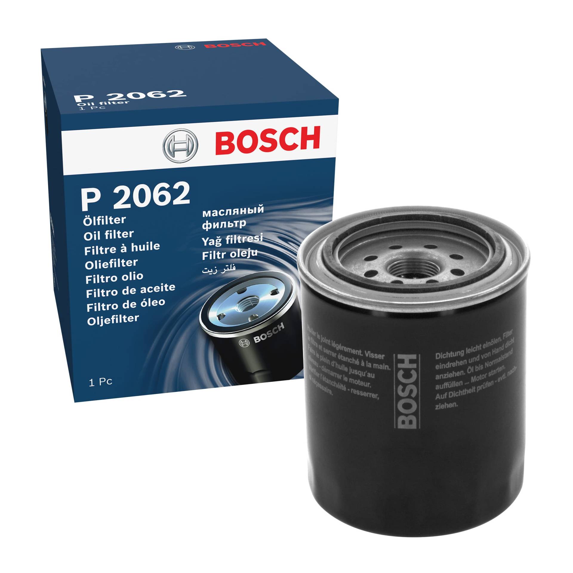 Bosch P2062 - Ölfilter Auto von Bosch Automotive