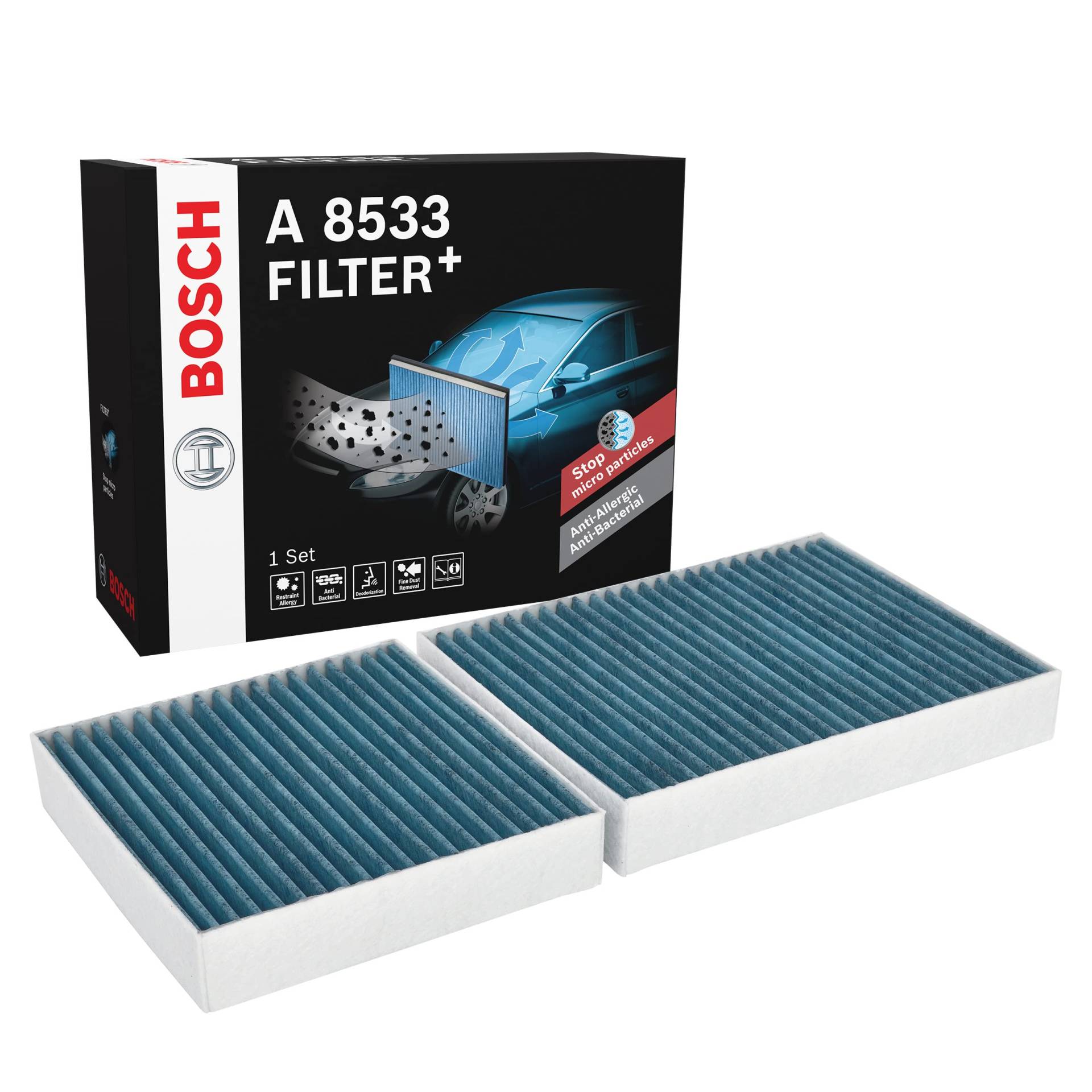Bosch A8533 - Innenraumfilter Filter+ von Bosch Automotive