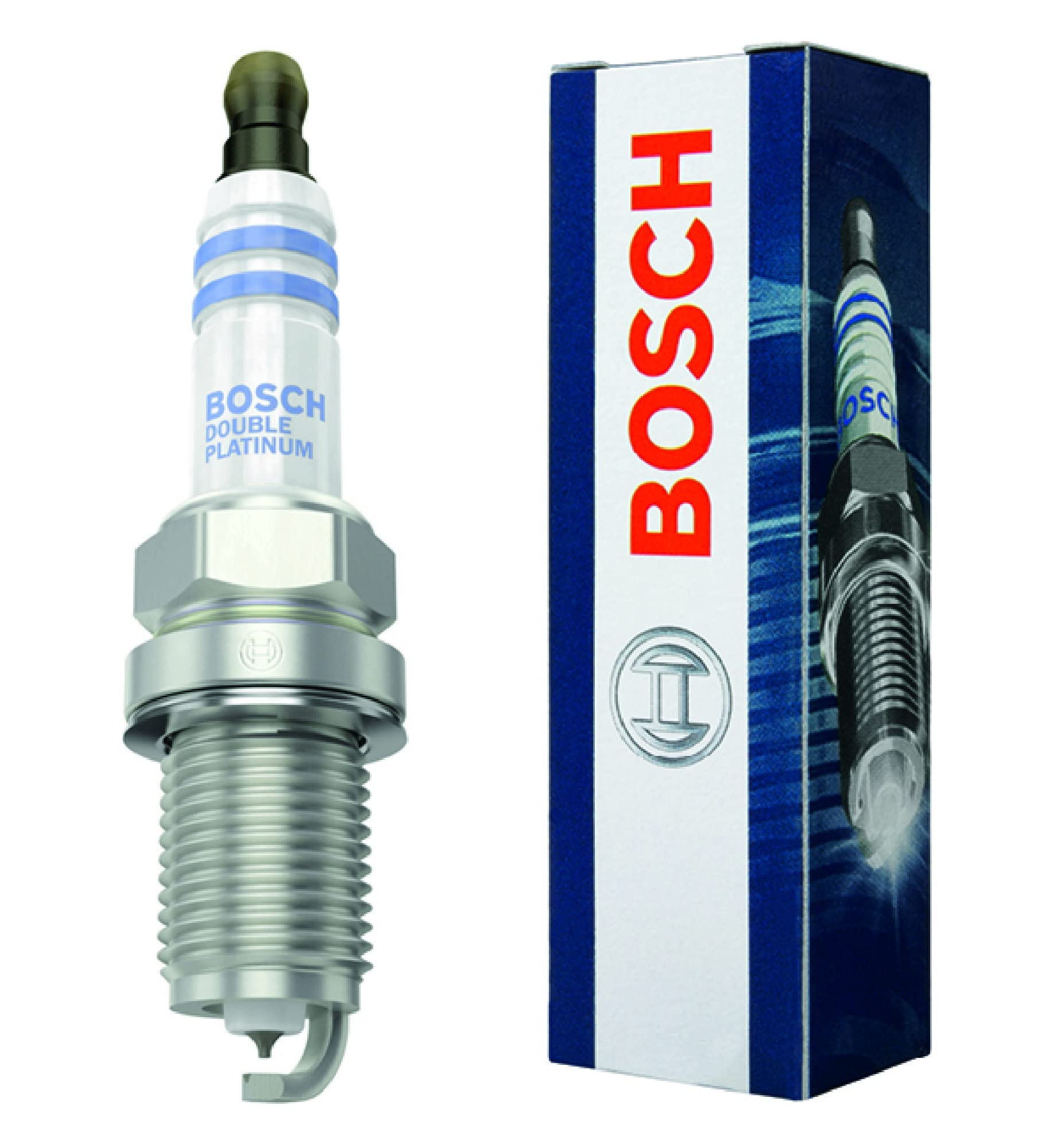 Bosch FR5DPP222 - Zündkerzen Double Platinum - 1 Stück von Bosch Automotive