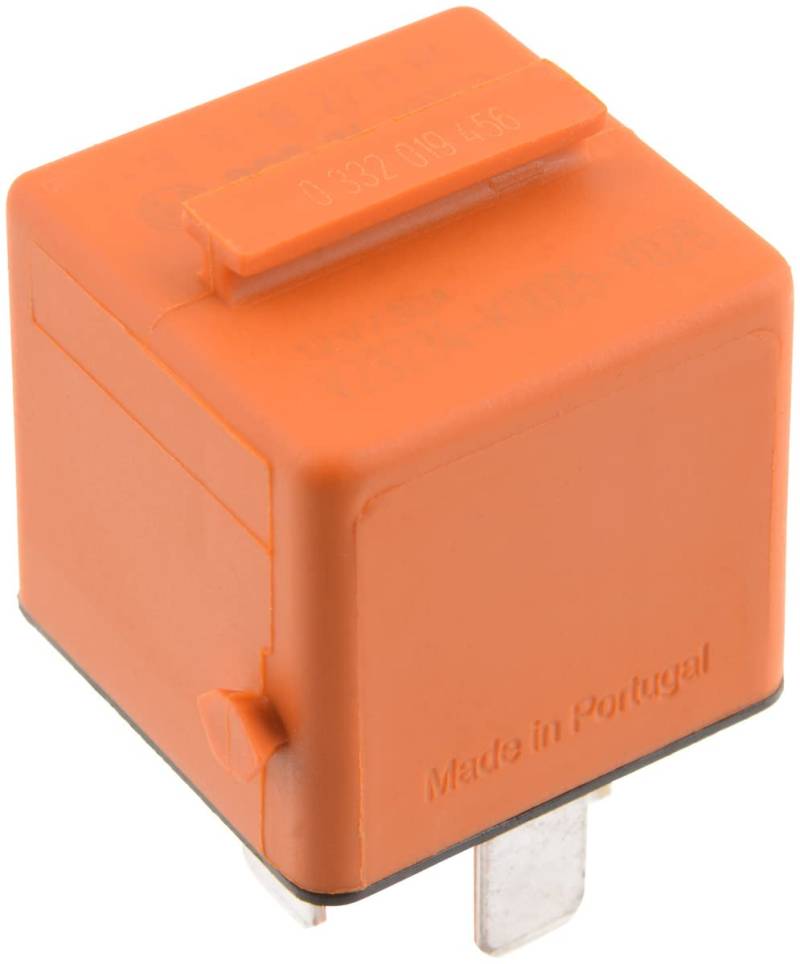 Bosch 0332019456 Mini-Relais 12V 30A, IP5K4, Betriebstemperatur von -40° C bis 100° C, Schließer-Relais, 4 Pins von Bosch Automotive
