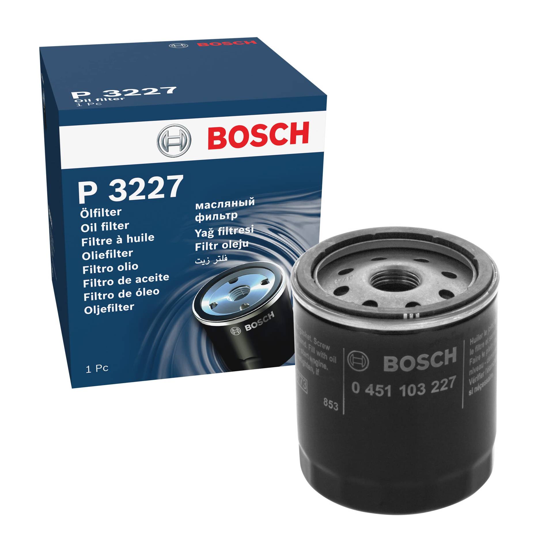 Bosch P3227 - Ölfilter Auto von Bosch Automotive