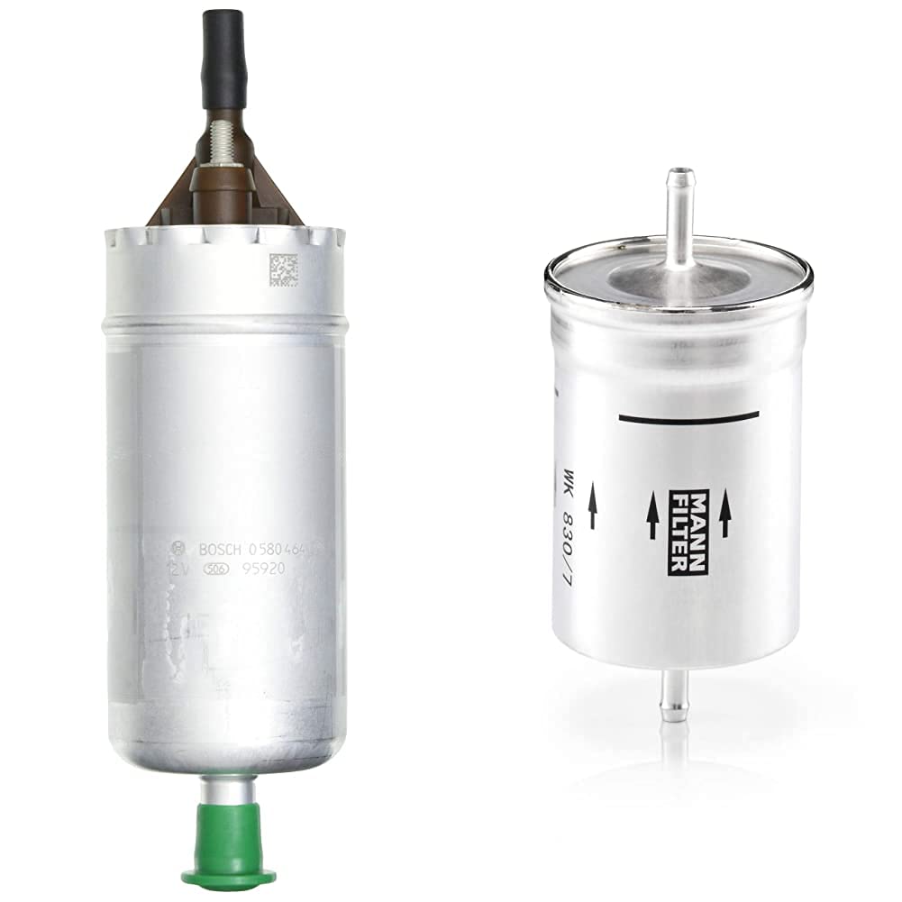 BOSCH 0580464070 Kraftstoffpumpe Universal & Original MANN-FILTER Kraftstofffilter WK 830/7 – Für PKW BOSCH 0580464070 Kraftstoffpumpe Universal & Original MANN-FILTER Kraftstofffilter WK 830/7 – Für PKW von Bosch