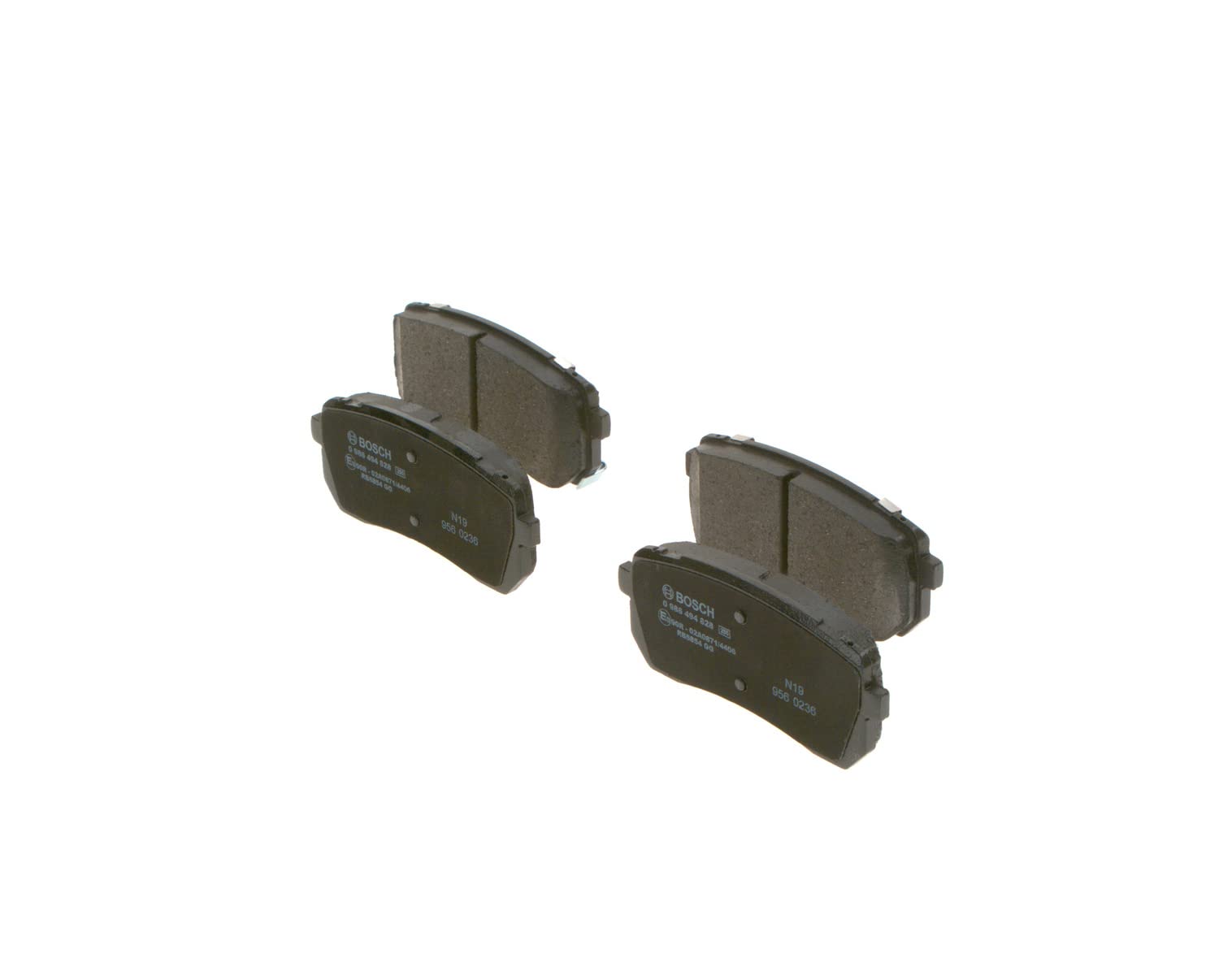 Bremsbelagsatz, Scheibenbremse Bosch Hinten 0 986 494 828 Bremsbelagsatz Bremsanlage Bremsbelagsatz, Scheibenbremse Bosch Hinten 0 986 494 828 Bremsbelagsatz Bremsanlage von Bosch Automotive