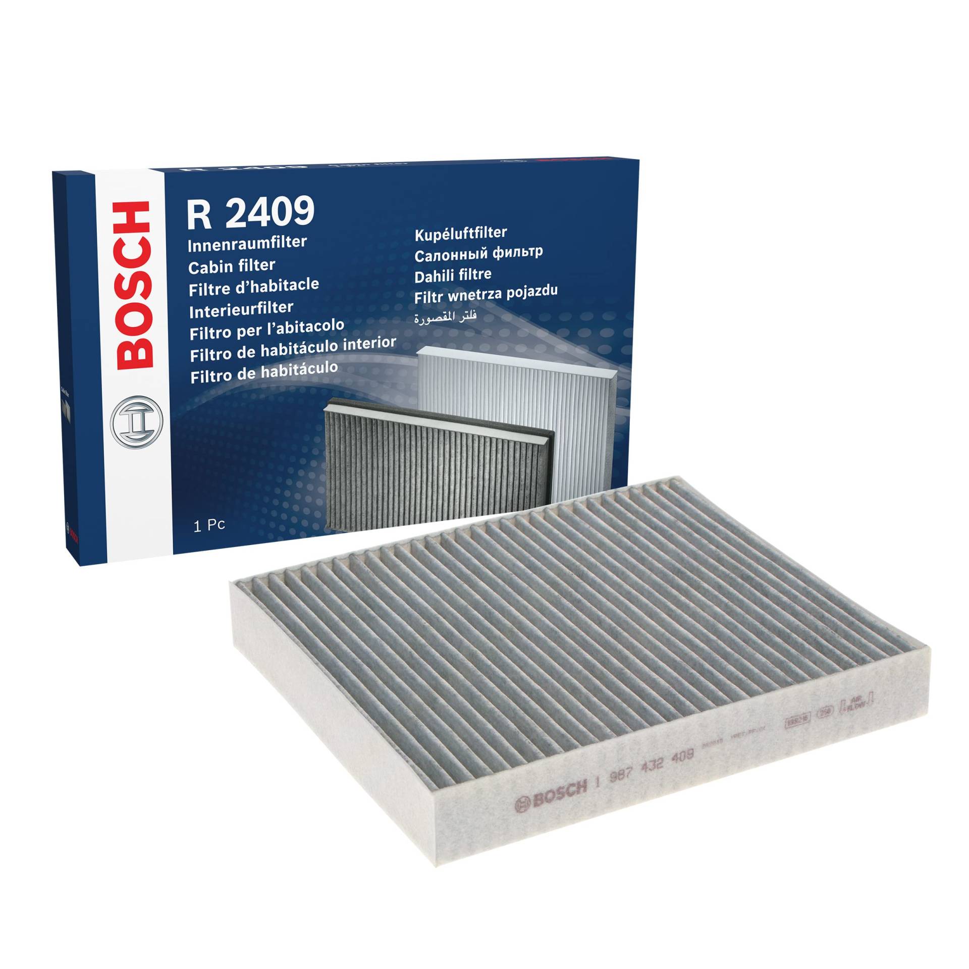Bosch R2409 - Innenraumfilter mit Aktivkohle von Bosch Automotive