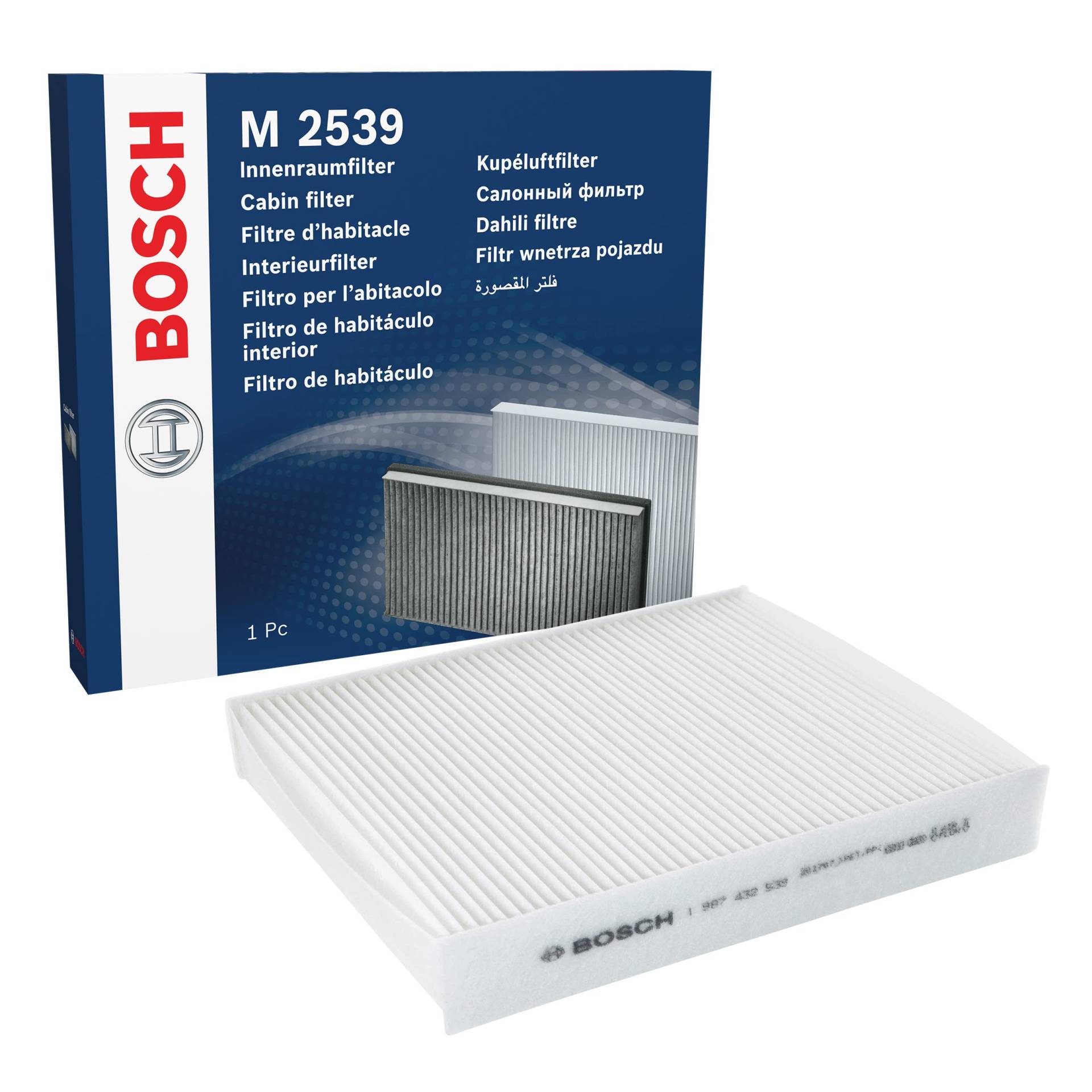 Bosch Automotive M2539 - Innenraumfilter Standard Bosch Automotive M2539 - Innenraumfilter Standard von Bosch Automotive
