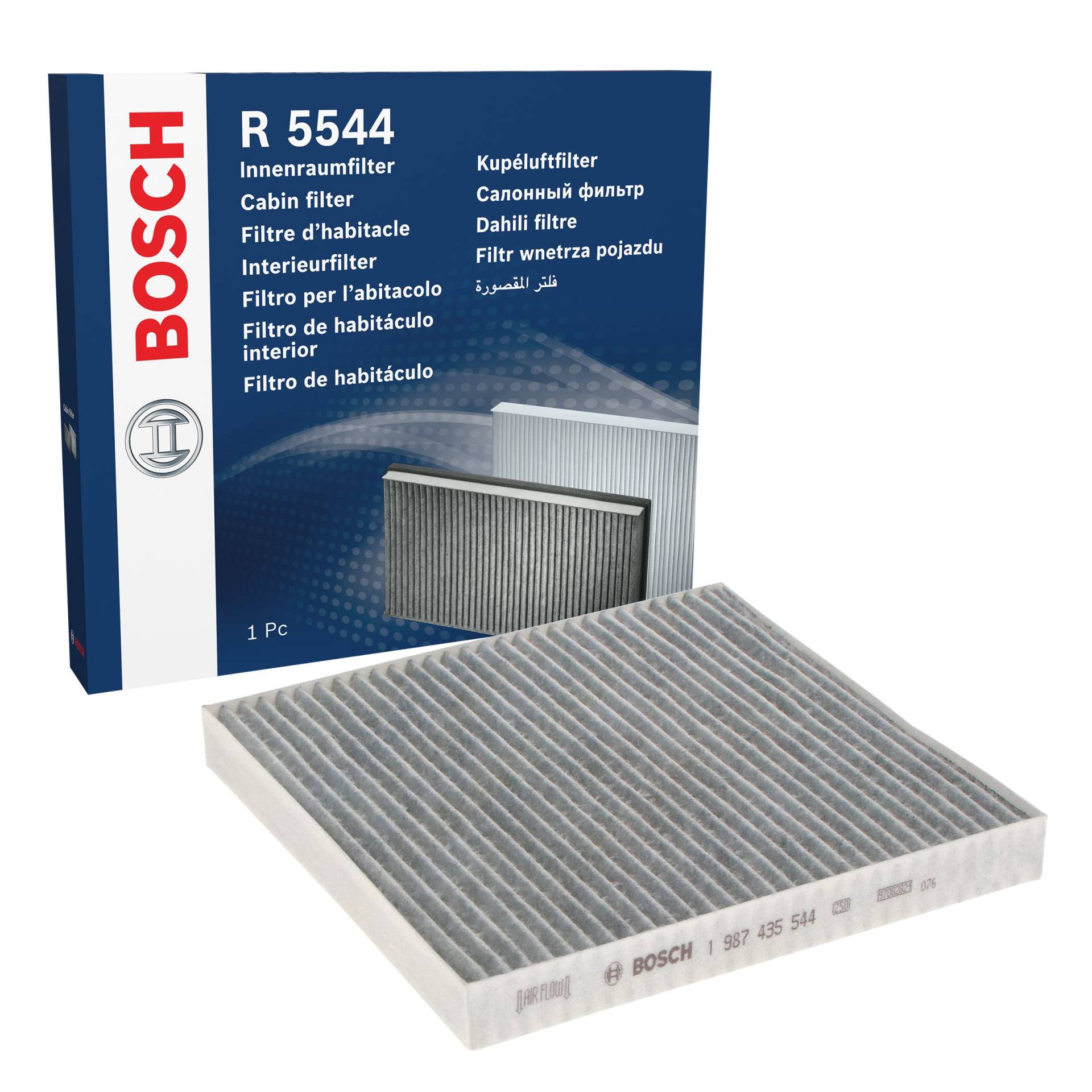 Bosch R5544 - Innenraumfilter mit Aktivkohle von Bosch Automotive
