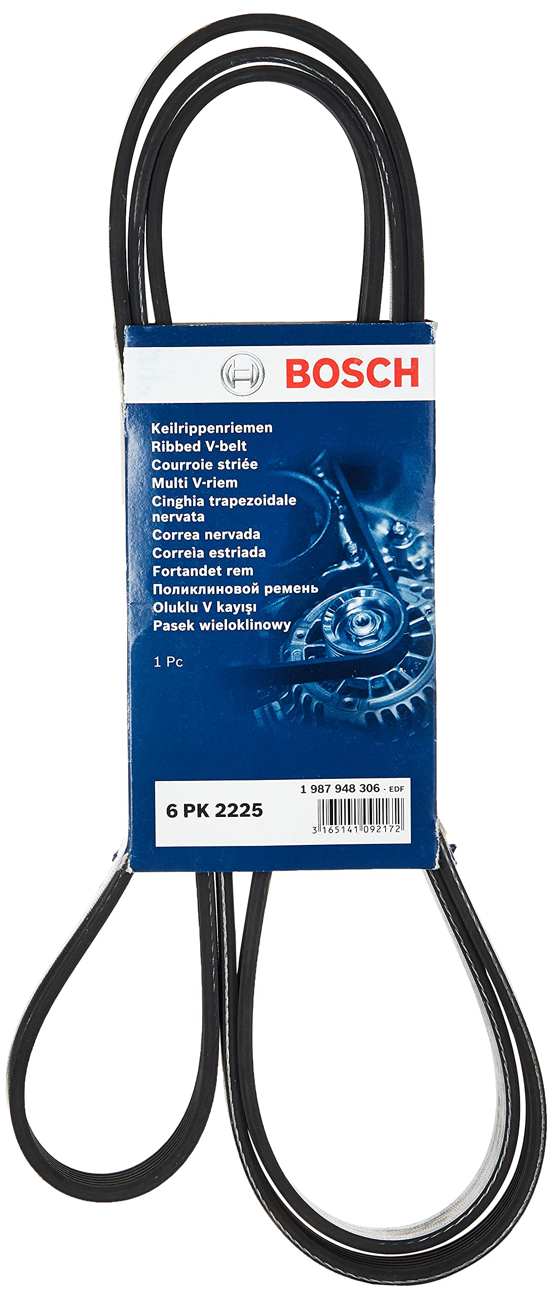 BOSCH 1 987 948 306 Keilrippenriemen von Bosch Automotive