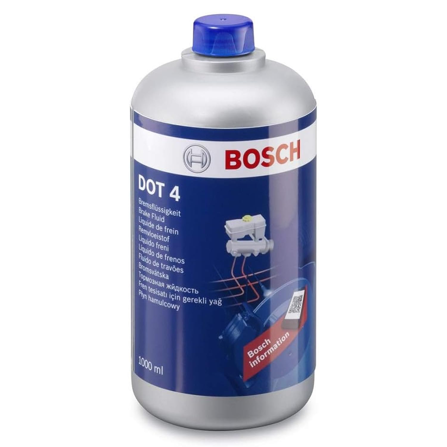 Bosch Bremsflüssigkeit DOT 4 - 1L von Bosch Automotive