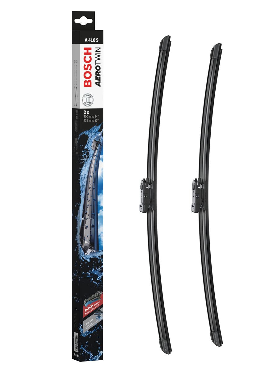 Bosch Scheibenwischer Aerotwin A416S, Länge: 600mm/575mm − Set für Frontscheibe Bosch Scheibenwischer Aerotwin A416S, Länge: 600mm/575mm − Set für Frontscheibe von Bosch Automotive