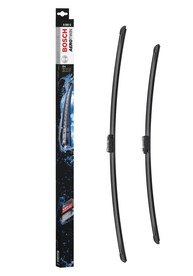 Bosch Scheibenwischer Aerotwin A501S, Länge: 800mm/680mm – Set für Frontscheibe von Bosch