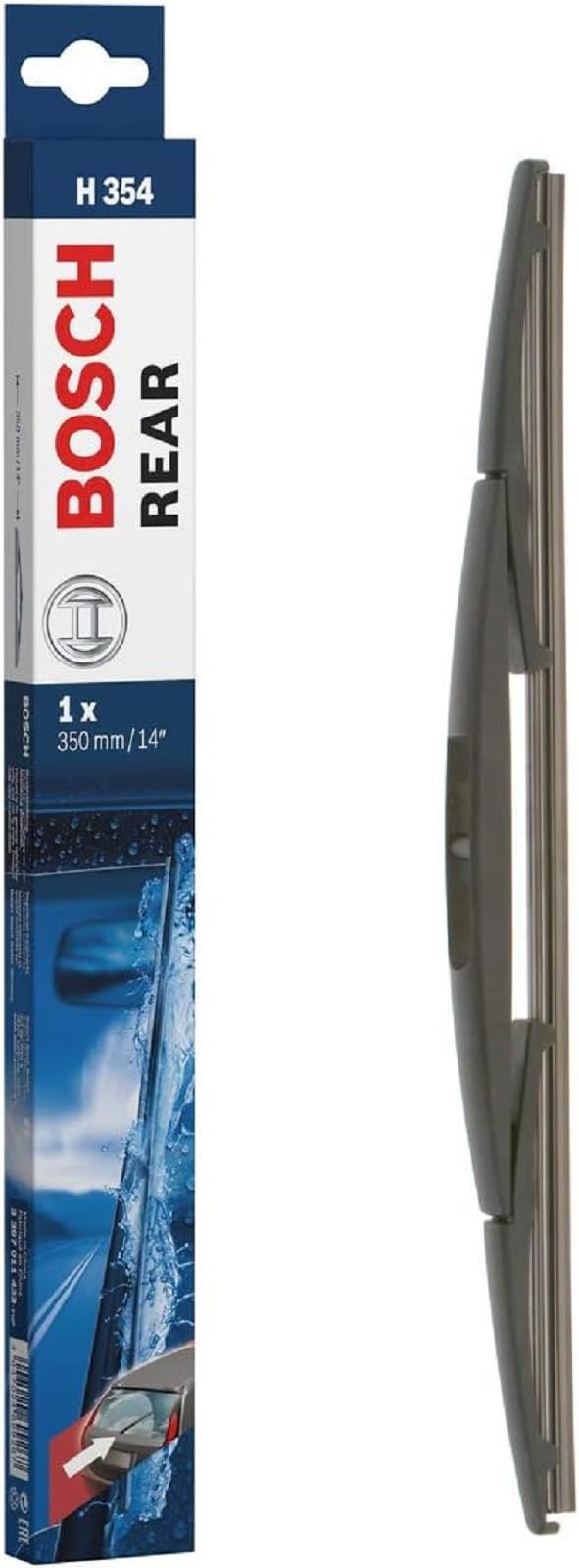Bosch Scheibenwischer Rear H354, Länge: 350mm – Scheibenwischer für Heckscheibe von BOSCH