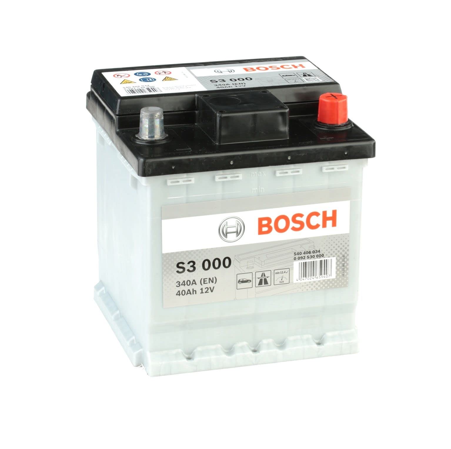 Starterbatterie S3 | Bosch (0 092 S30 000) | Batterie, Startanlage (inkl. Pfand) von Bosch