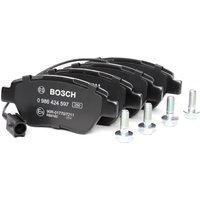 BOSCH Bremsbelagsatz mit integriertem Verschleißsensor 0 986 424 597 Bremsbeläge,Bremsklötze FIAT,PEUGEOT,CITROËN,PANDA (169),BRAVO II (198) BOSCH Bremsbelagsatz mit integriertem Verschleißsensor 0 986 424 597 Bremsbeläge,Bremsklötze FIAT,PEUGEOT,CITROËN,PANDA (169),BRAVO II (198) von Bosch