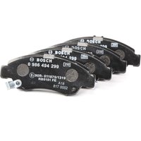 BOSCH Bremsbelagsatz mit akustischer Verschleißwarnung 0 986 494 299 Bremsbeläge,Bremsklötze HONDA,Jazz II Schrägheck (GD_, GE3, GE2) BOSCH Bremsbelagsatz mit akustischer Verschleißwarnung 0 986 494 299 Bremsbeläge,Bremsklötze HONDA,Jazz II Schrägheck (GD_, GE3, GE2) von Bosch