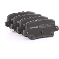 BOSCH Bremsbelagsatz mit akustischer Verschleißwarnung 0 986 494 642 Bremsbeläge,Bremsklötze HONDA,CIVIC VIII Hatchback (FN, FK) von Bosch