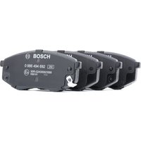 BOSCH Bremsbelagsatz mit akustischer Verschleißwarnung 0 986 494 692 Bremsbeläge,Bremsklötze HYUNDAI,TOYOTA,KIA,ix35 (LM, EL, ELH),TUCSON (JM) von Bosch