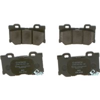 BOSCH Bremsbelagsatz mit akustischer Verschleißwarnung 0 986 494 863 Bremsbeläge,Bremsklötze NISSAN,INFINITI,370 Z (Z34),370 Z Roadster (Z34) von Bosch