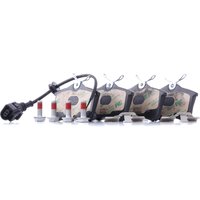BOSCH Bremsbelagsatz mit integriertem Verschleißsensor 0 986 494 598 Bremsbeläge,Bremsklötze VW,SEAT,CITROËN,POLO (9N_),Lupo (6X1, 6E1) von Bosch