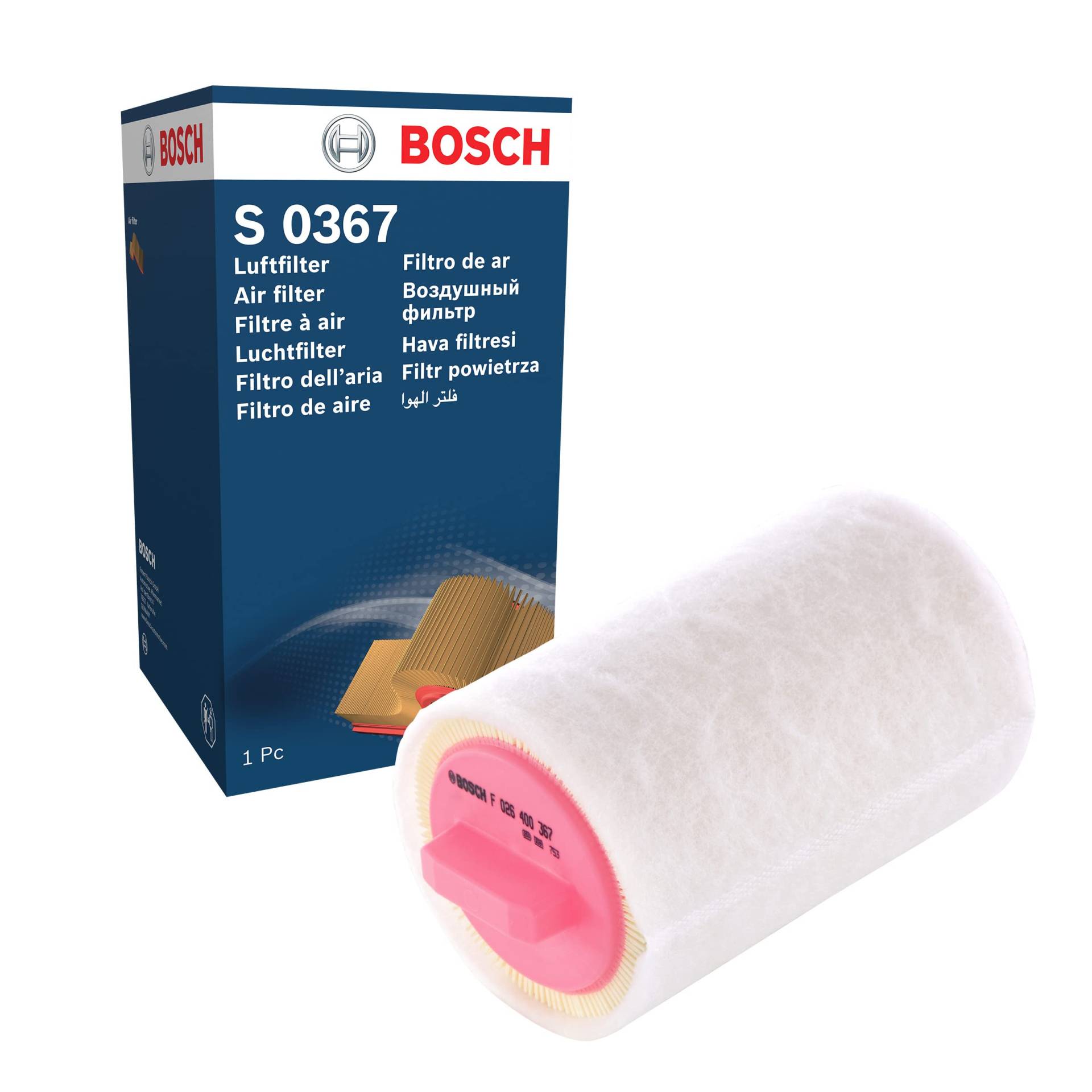 Bosch S0367 - Luftfilter Auto von Bosch Automotive