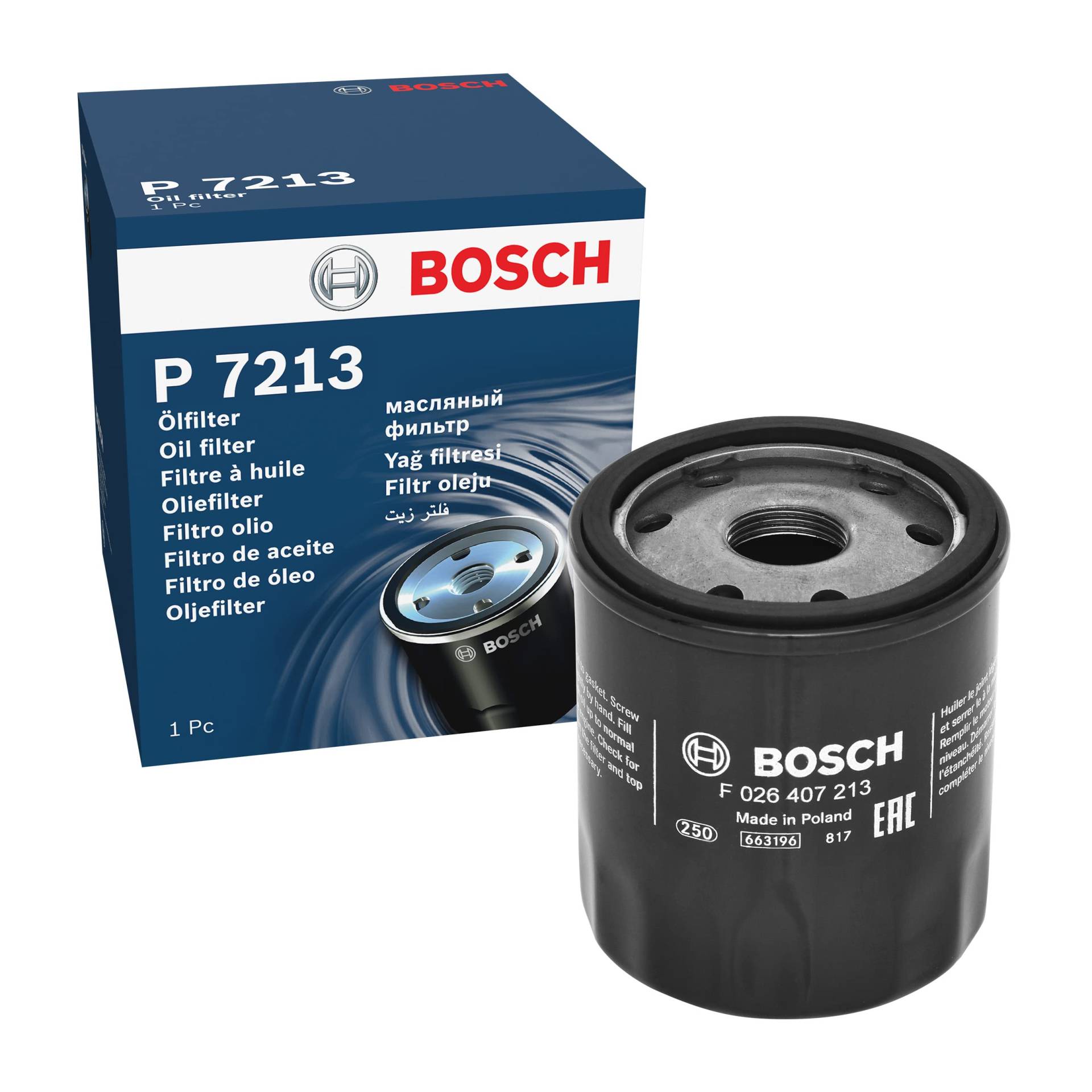 Bosch P7213 - Ölfilter Auto Bosch P7213 - Ölfilter Auto von Bosch Automotive