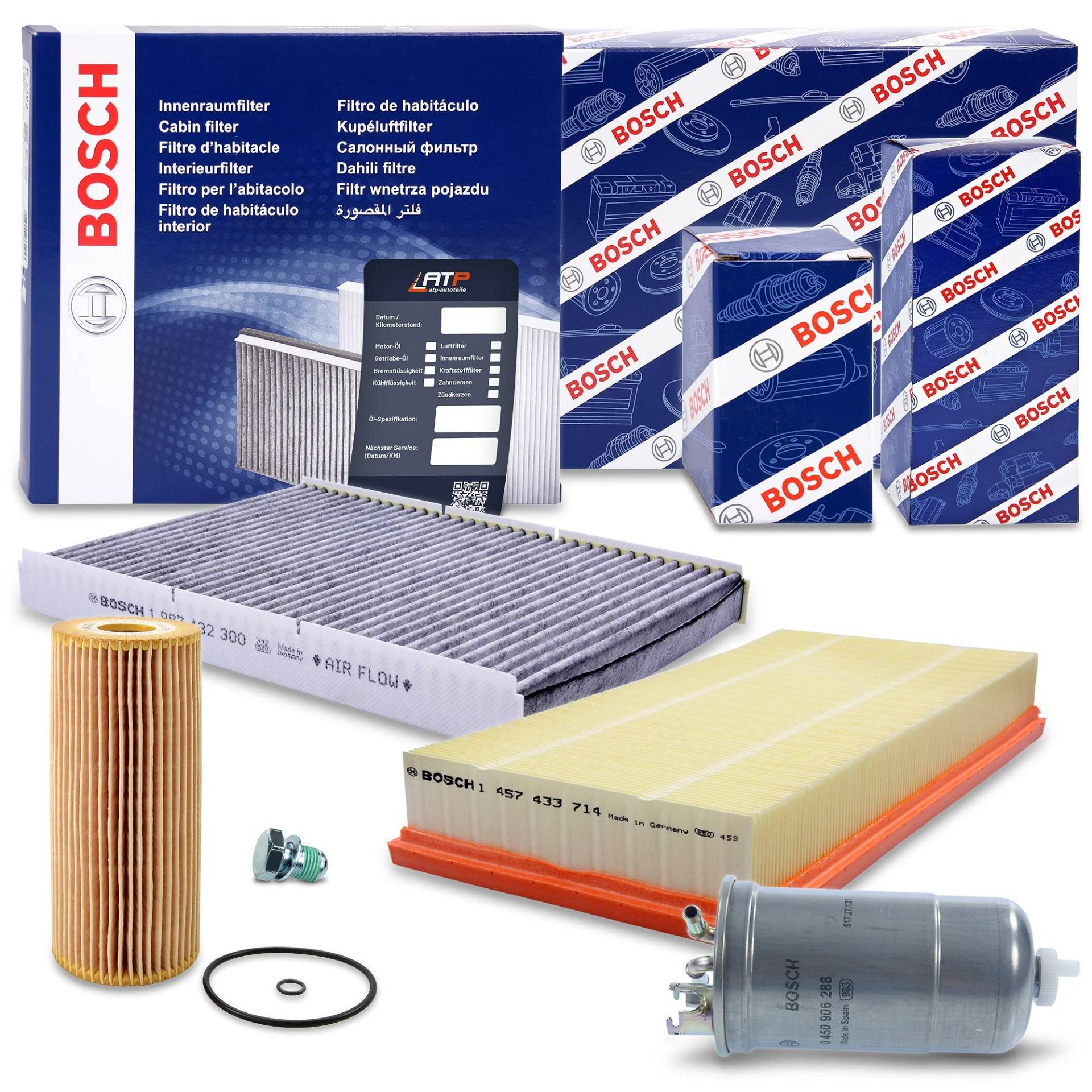 BOSCH-FILTER Inspektionspaket SET "B" von Bosch