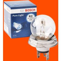 BOSCH Glühlampe, Fernscheinwerfer Pure Light R2 (Bilux) 1 987 302 023  RENAULT,FIAT,SEAT,4 (112_),5 (122_),4 Kasten (R21_, R23_),5 Kasten (238_) von Bosch