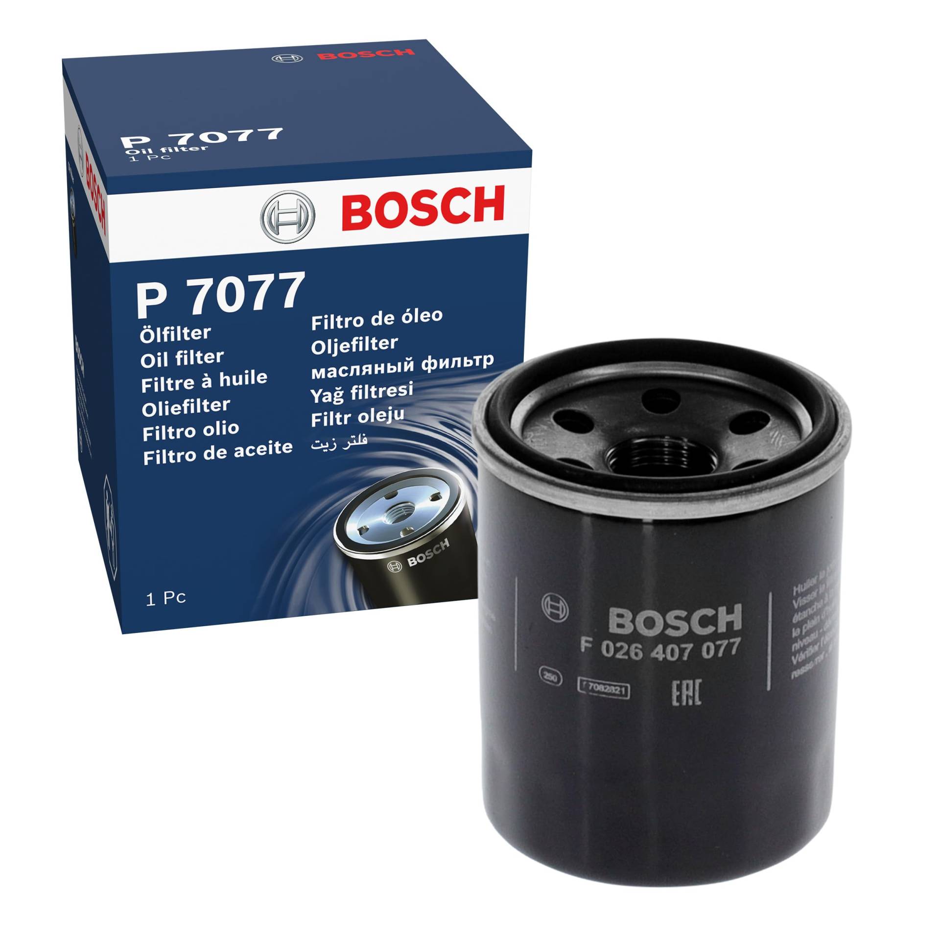 Bosch P7077 - Ölfilter Auto von Bosch Automotive