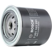 BOSCH Ölfilter Anschraubfilter 0 451 103 251 Motorölfilter,Filter für Öl JEEP,LAND ROVER,CHRYSLER,GRAND CHEROKEE III (WH, WK) von Bosch