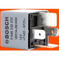 BOSCH Relais 0 986 332 002  VW,AUDI,MERCEDES-BENZ,Golf IV Schrägheck (1J1),Golf V Schrägheck (1K1),TOURAN (1T1, 1T2) von Bosch