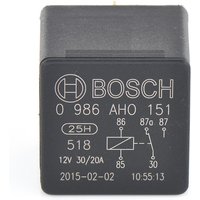 BOSCH Relais 0 986 AH0 151 von Bosch