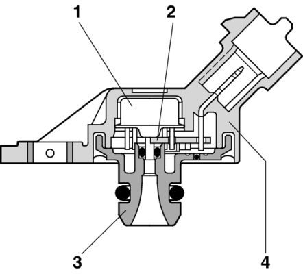 BOSCH Sensor, Kraftstoffdruck OPEL,SAAB,VAUXHALL 0 261 230 112 12582232,612630010151,12582232  12582232,12582232,45962081F,612630010151,53401130552 von Bosch