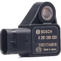 BOSCH Sensor, Saugrohrdruck 0 261 230 323  MAZDA,CX-5 (KE, GH),3 Schrägheck (BM, BN),6 Kombi (GJ, GL),CX-5 (KF),6 Limousine (GJ, GL) von Bosch