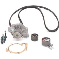 BOSCH Wasserpumpe + Zahnriemensatz Zähnez.: 132 1 987 946 910 Wasserpumpe + Zahnriemenkit VOLVO,V50 (545),XC60 (156),XC90 I (275),V70 III (135) von Bosch