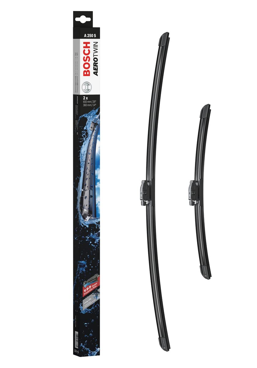 Bosch Scheibenwischer Aerotwin A250S, Länge: 650mm/360mm − Set für Frontscheibe von Bosch Automotive