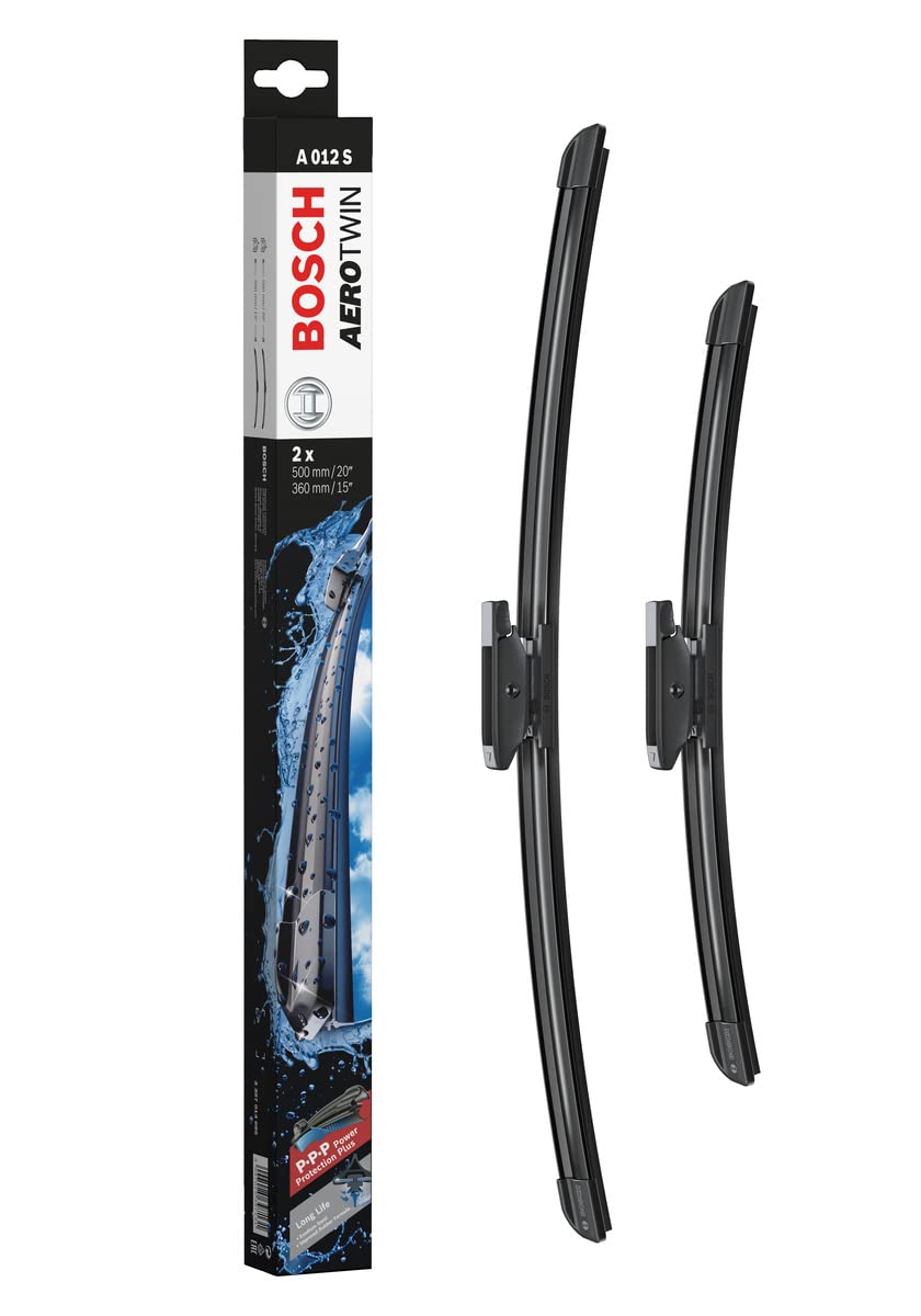 Bosch Scheibenwischer Aerotwin A012S, Länge: 500mm/360mm − Set für Frontscheibe Bosch Scheibenwischer Aerotwin A012S, Länge: 500mm/360mm − Set für Frontscheibe von Bosch Automotive