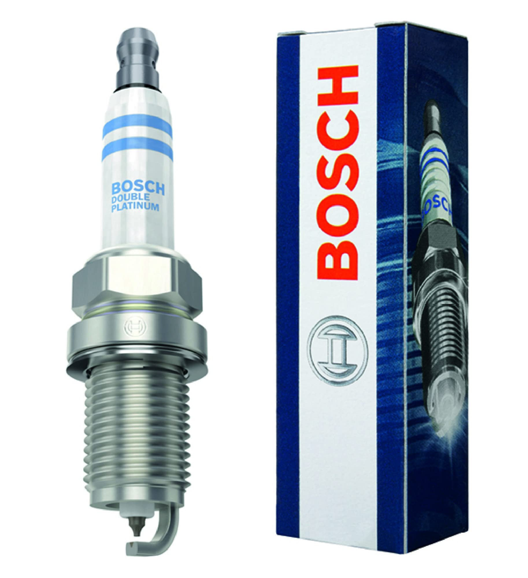 Bosch FR7KPP332 - Zündkerzen Double Platinum - 1 Stück von Bosch Automotive