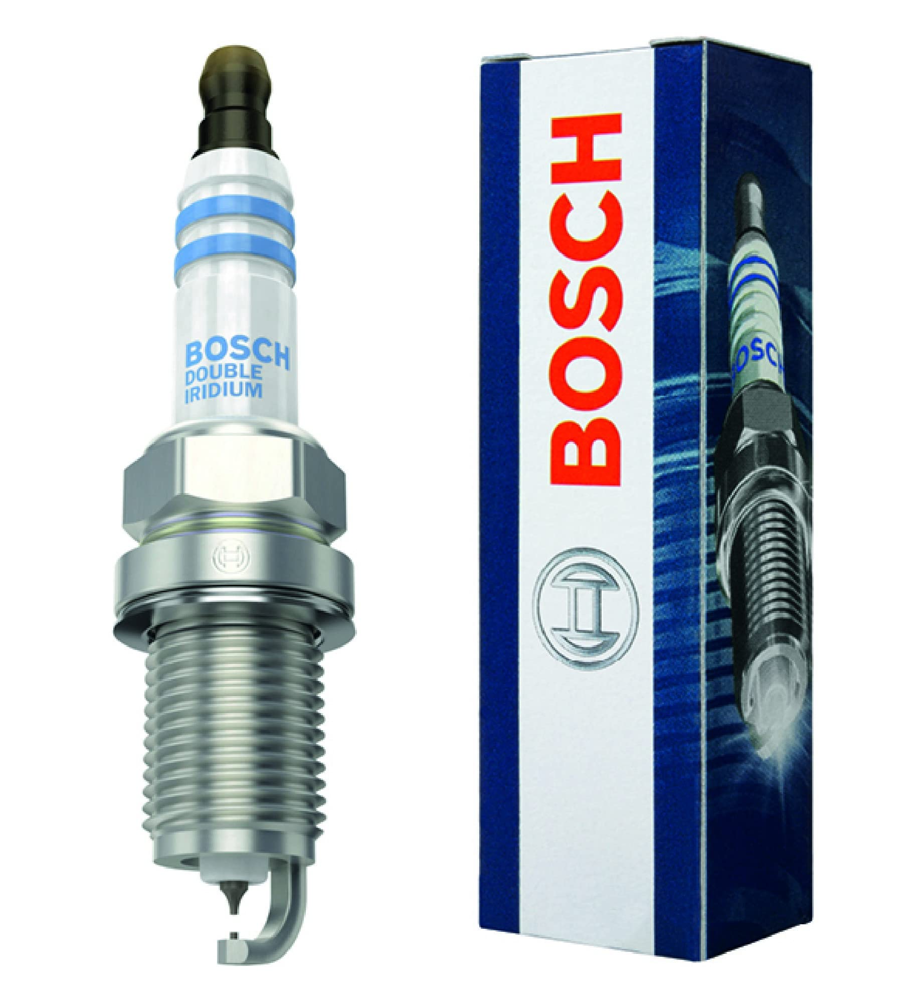 Bosch FR7DII35V - Zündkerzen Double Platinum - 1 Stück von Bosch Automotive