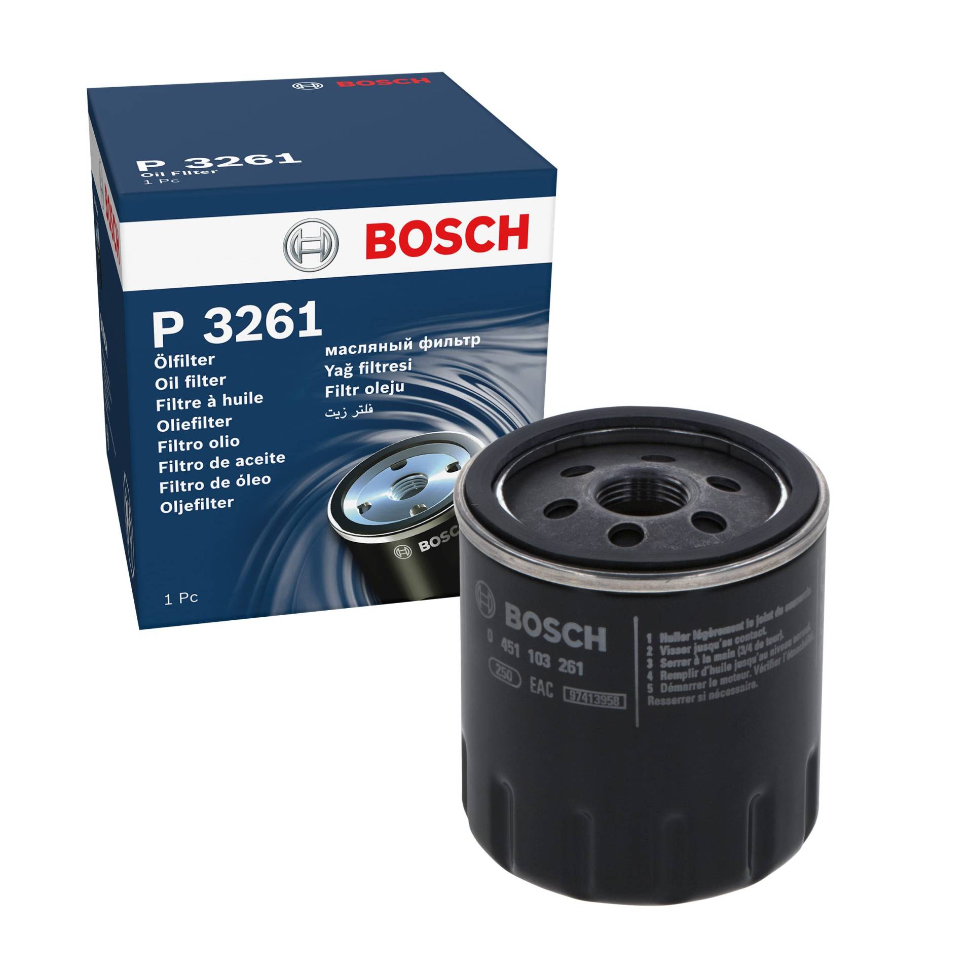 Bosch P3261 - Ölfilter Auto von Bosch Automotive