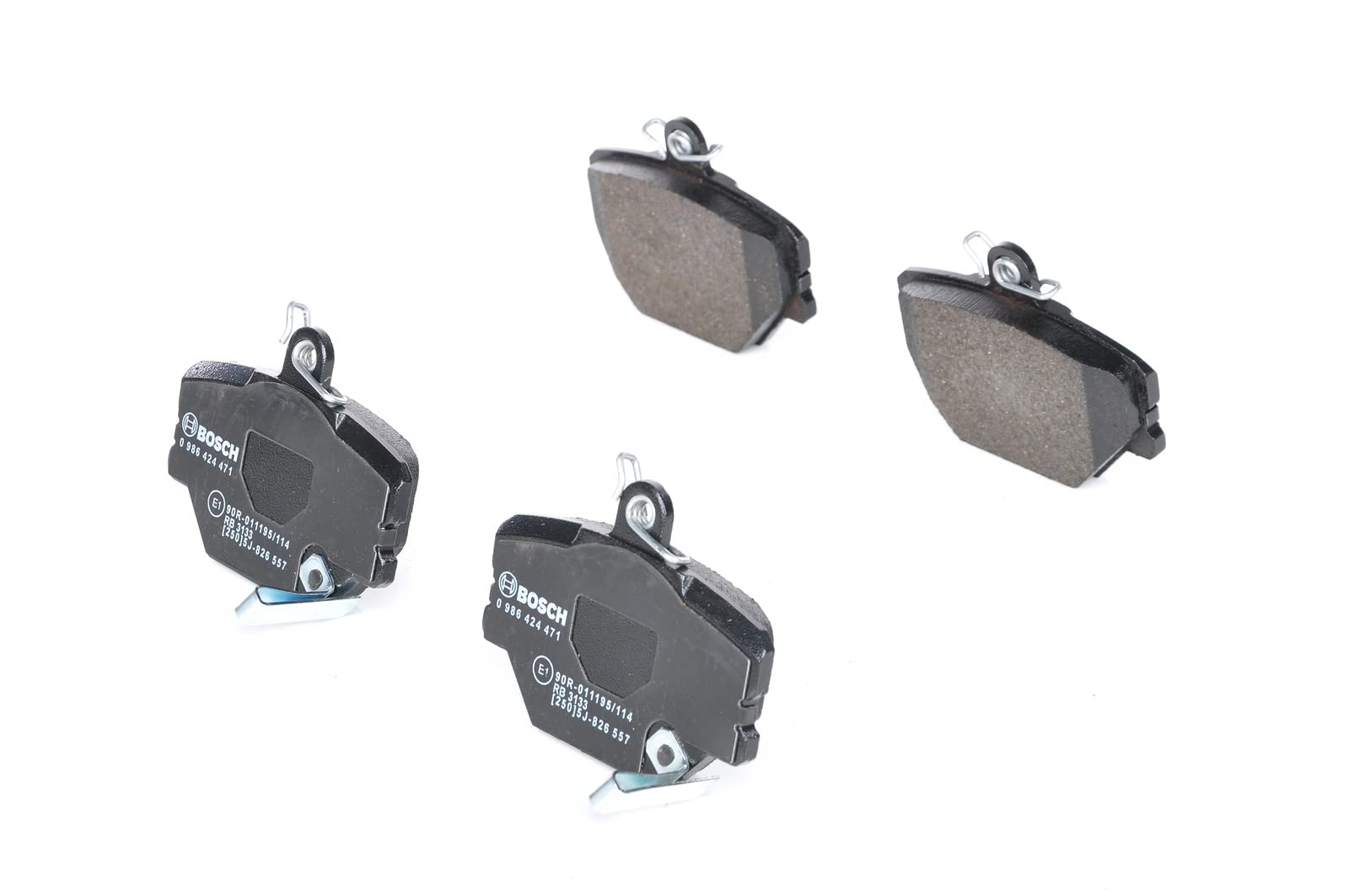 Bosch BP240 Bremsbeläge - Vorderachse - ECE-R90 Zertifizierung - vier Bremsbeläge pro Set von Bosch Automotive
