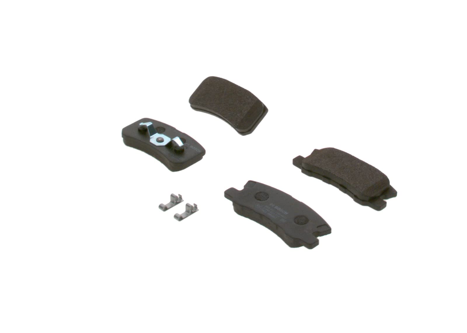 Bosch Automotive BP429 Bremsbeläge - Hinterachse - ECE-R90 Zertifizierung - vier Bremsbeläge pro Set, 0 986 424 717, black von Bosch Automotive