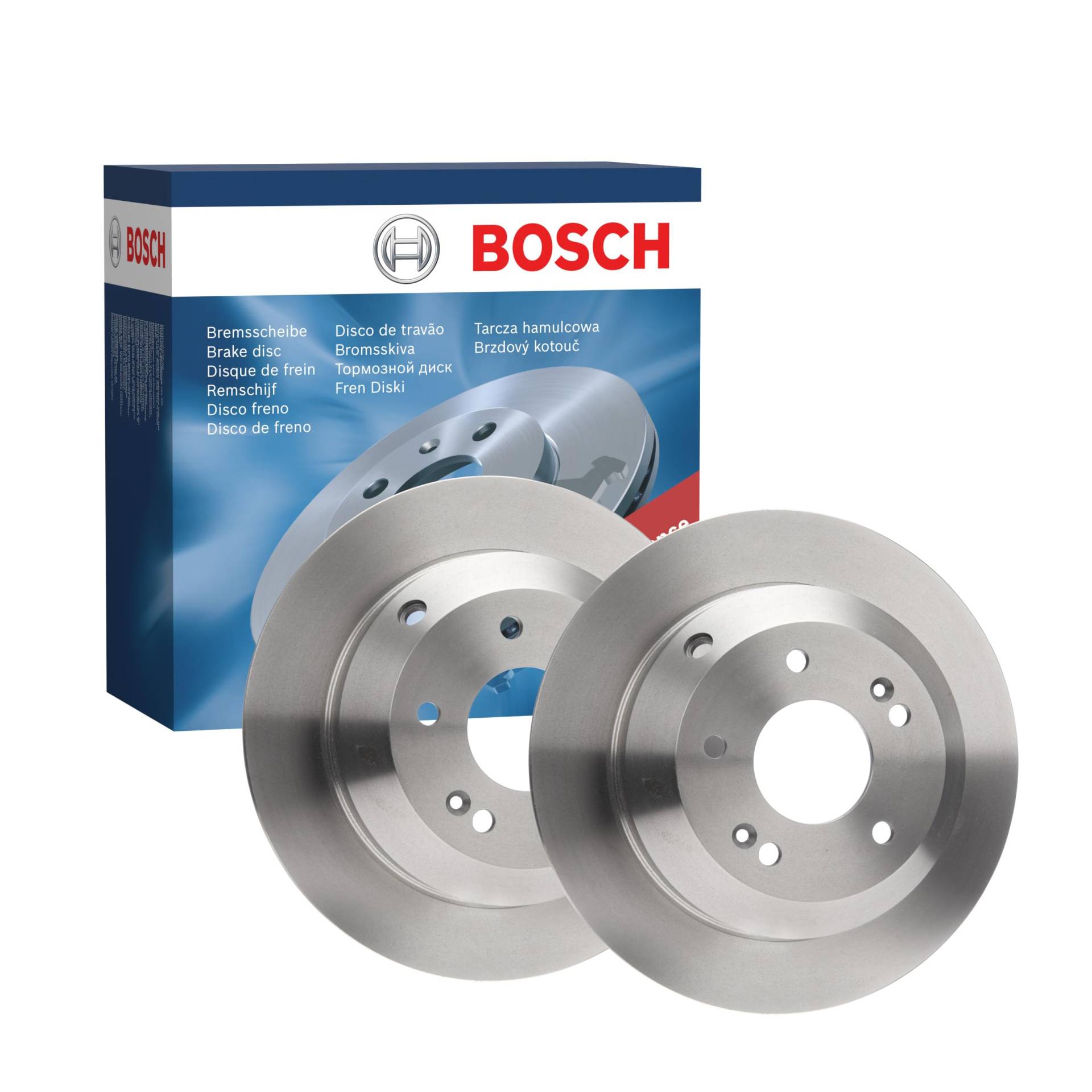 Bosch BD1652 Bremsscheiben - Hinterachse - ECE-R90 Zertifizierung - zwei Bremsscheiben pro Set von Bosch Automotive