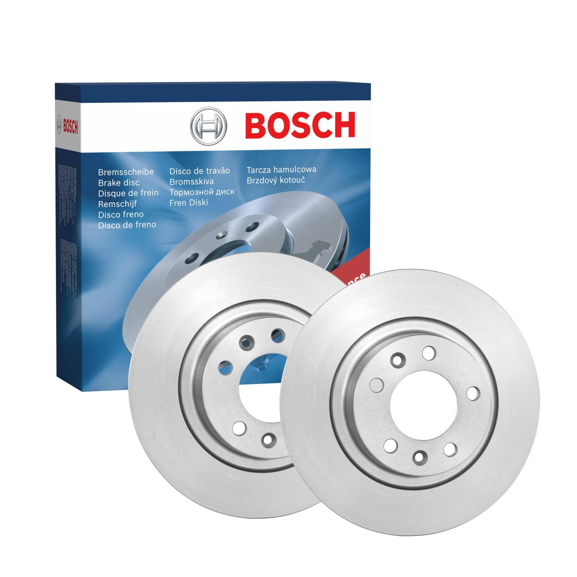 Bosch BD1246 Bremsscheiben - Hinterachse - ECE-R90 Zertifizierung - zwei Bremsscheiben pro Set von Bosch Automotive