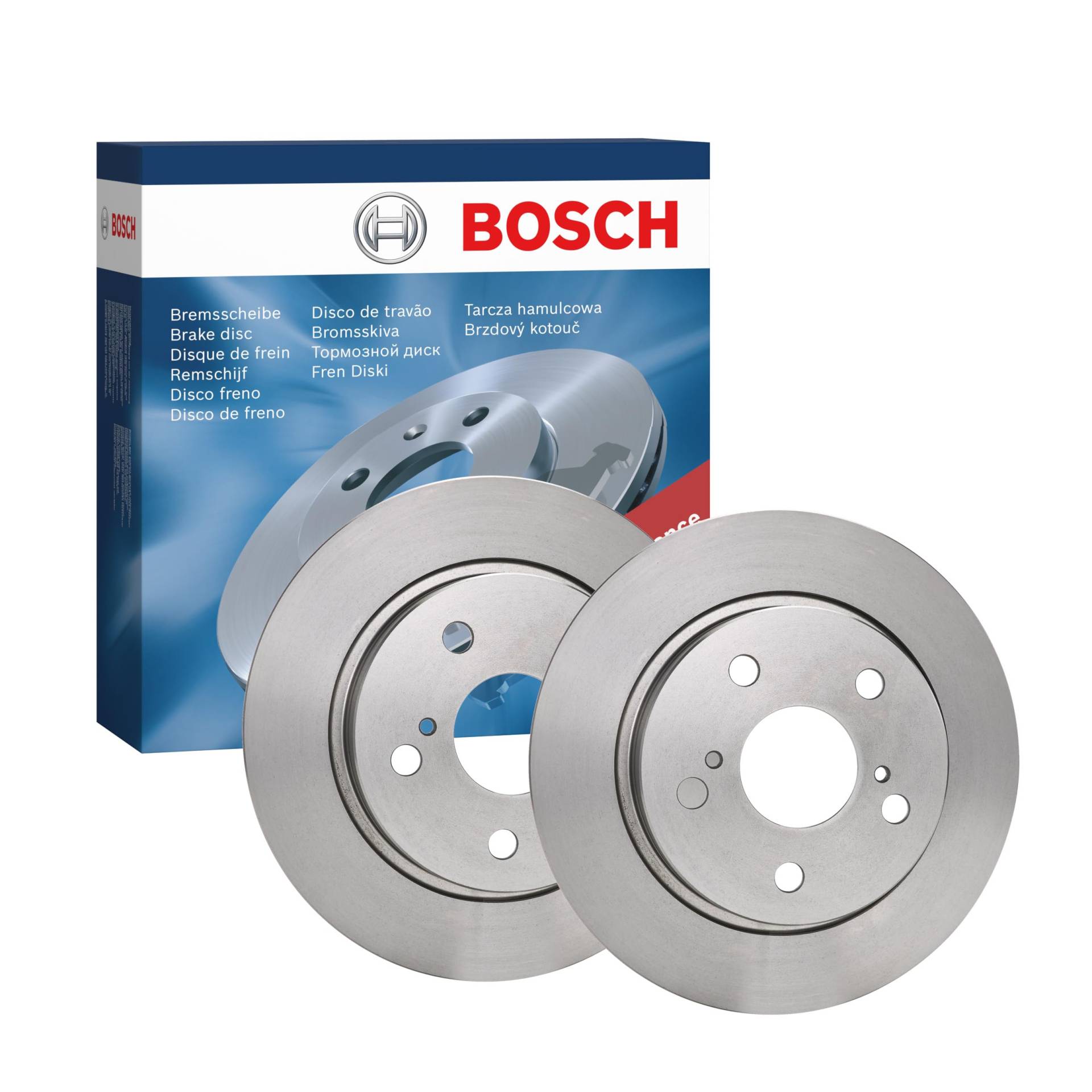 Bosch BD1373 Bremsscheiben - Hinterachse - ECE-R90 Zertifizierung - zwei Bremsscheiben pro Set von Bosch Automotive