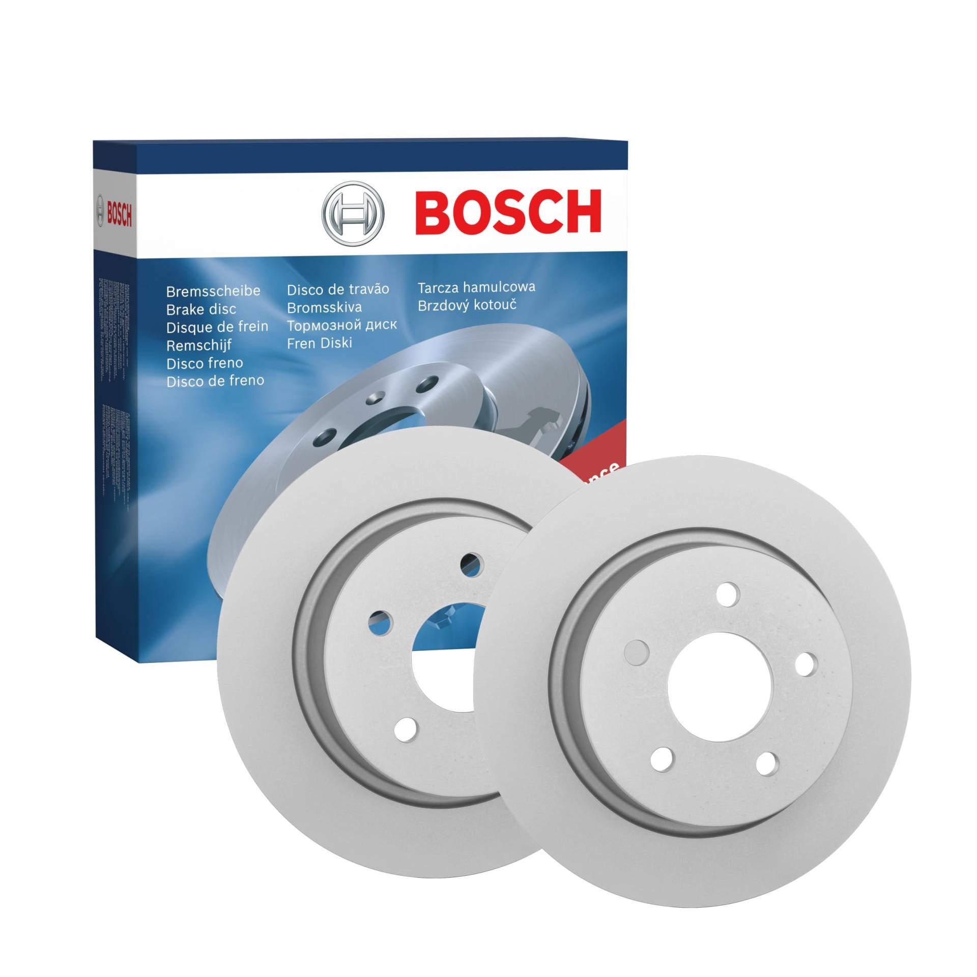 Bosch BD1592 Bremsscheiben - Hinterachse - ECE-R90 Zertifizierung - zwei Bremsscheiben pro Set von Bosch Automotive