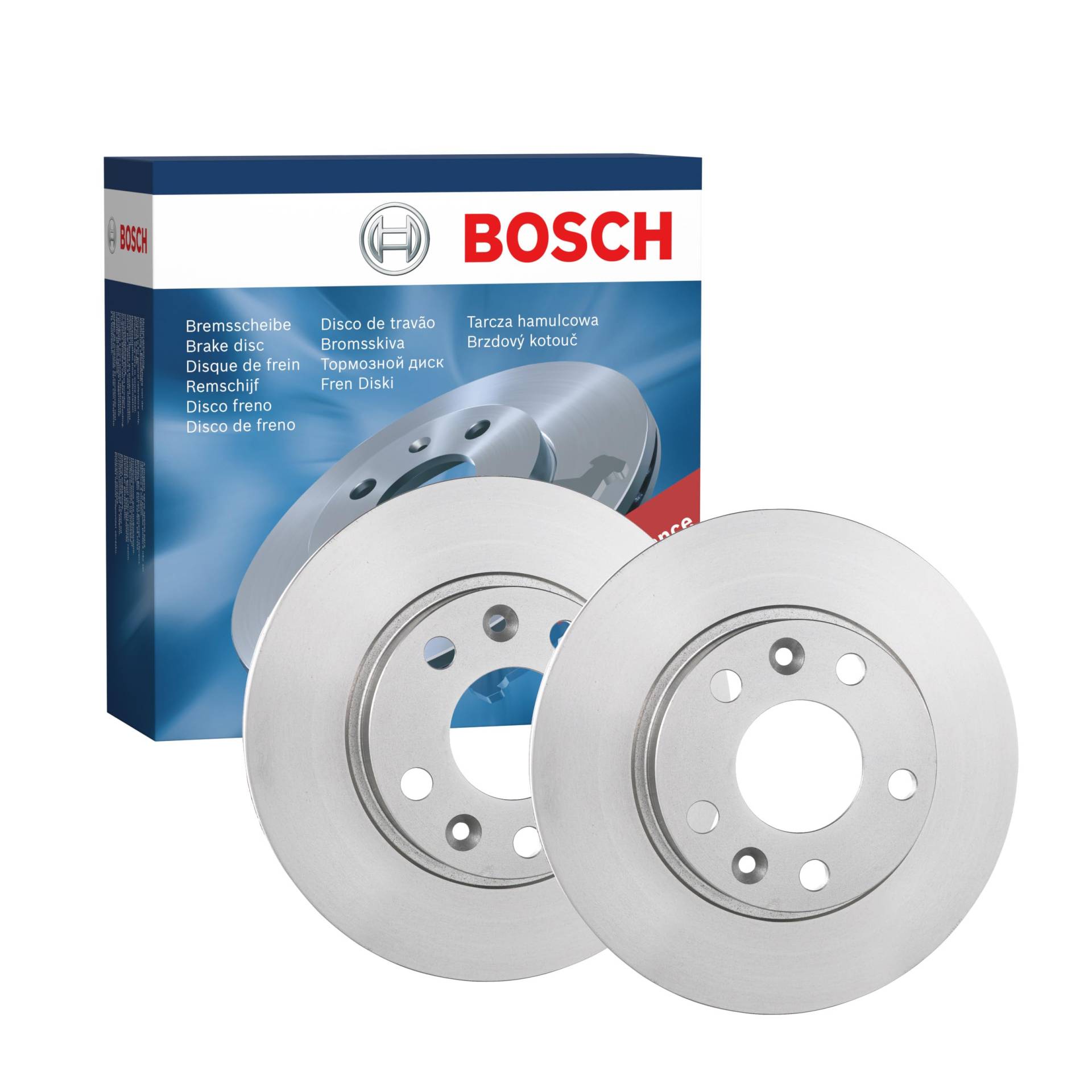 Bosch BD1609 Bremsscheiben - Vorderachse - ECE-R90 Zertifizierung - zwei Bremsscheiben pro Set von Bosch Automotive