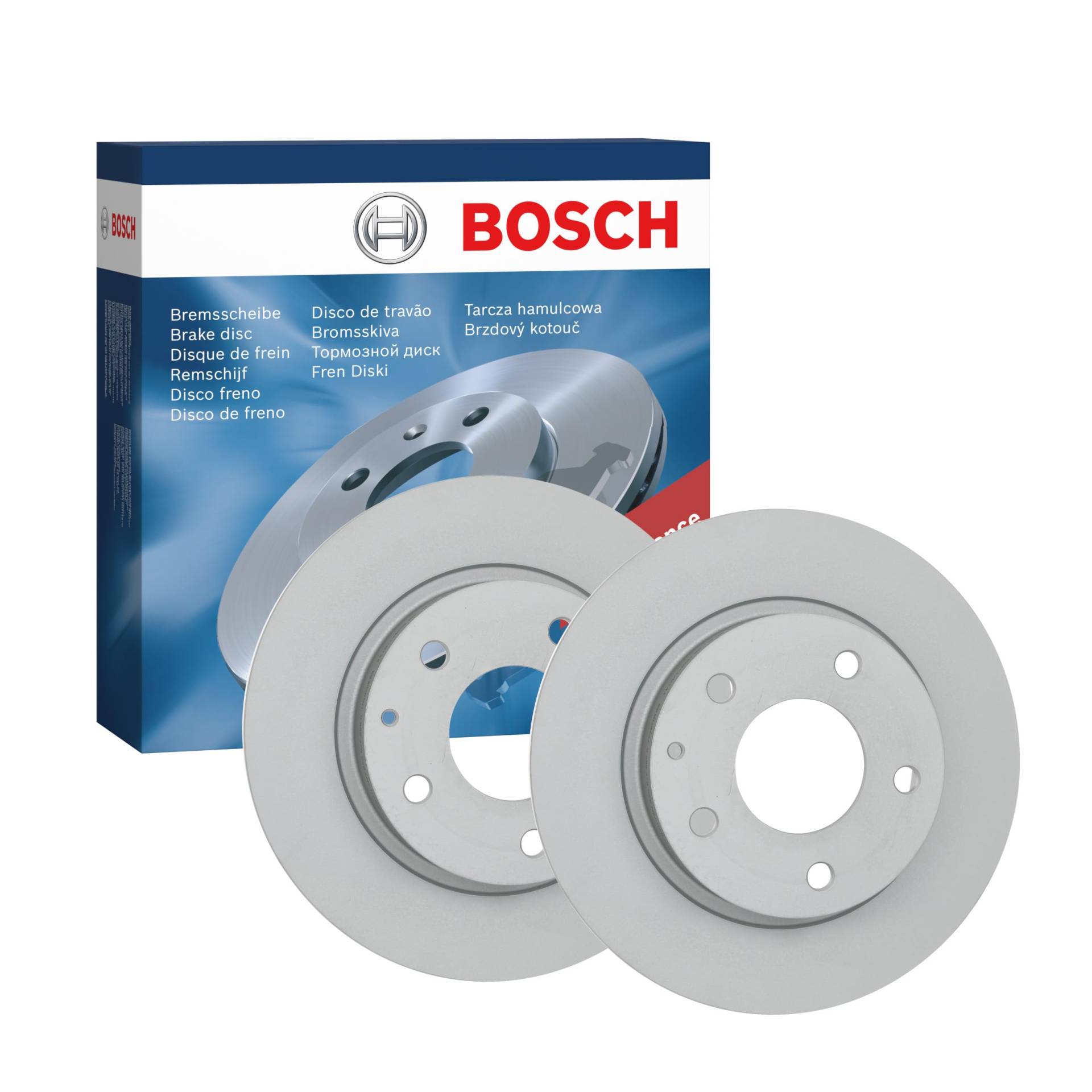 Bosch BD2165 Bremsscheiben - Hinterachse - ECE-R90 Zertifizierung - zwei Bremsscheiben pro Set von Bosch Automotive
