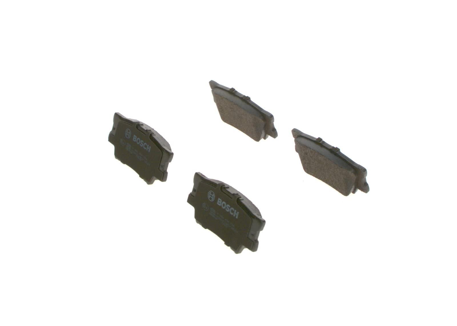 Bosch BP1065 Bremsbeläge - Hinterachse - ECE-R90 Zertifizierung - vier Bremsbeläge pro Set von Bosch Automotive