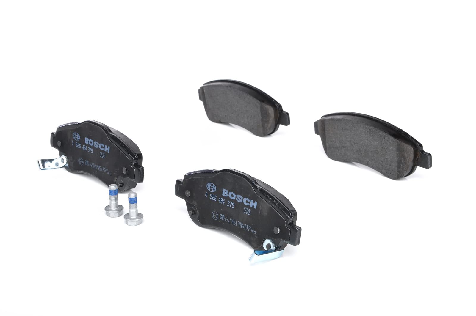Bosch BP1287 Bremsbeläge - Vorderachse - ECE-R90 Zertifizierung - vier Bremsbeläge pro Set von Bosch Automotive
