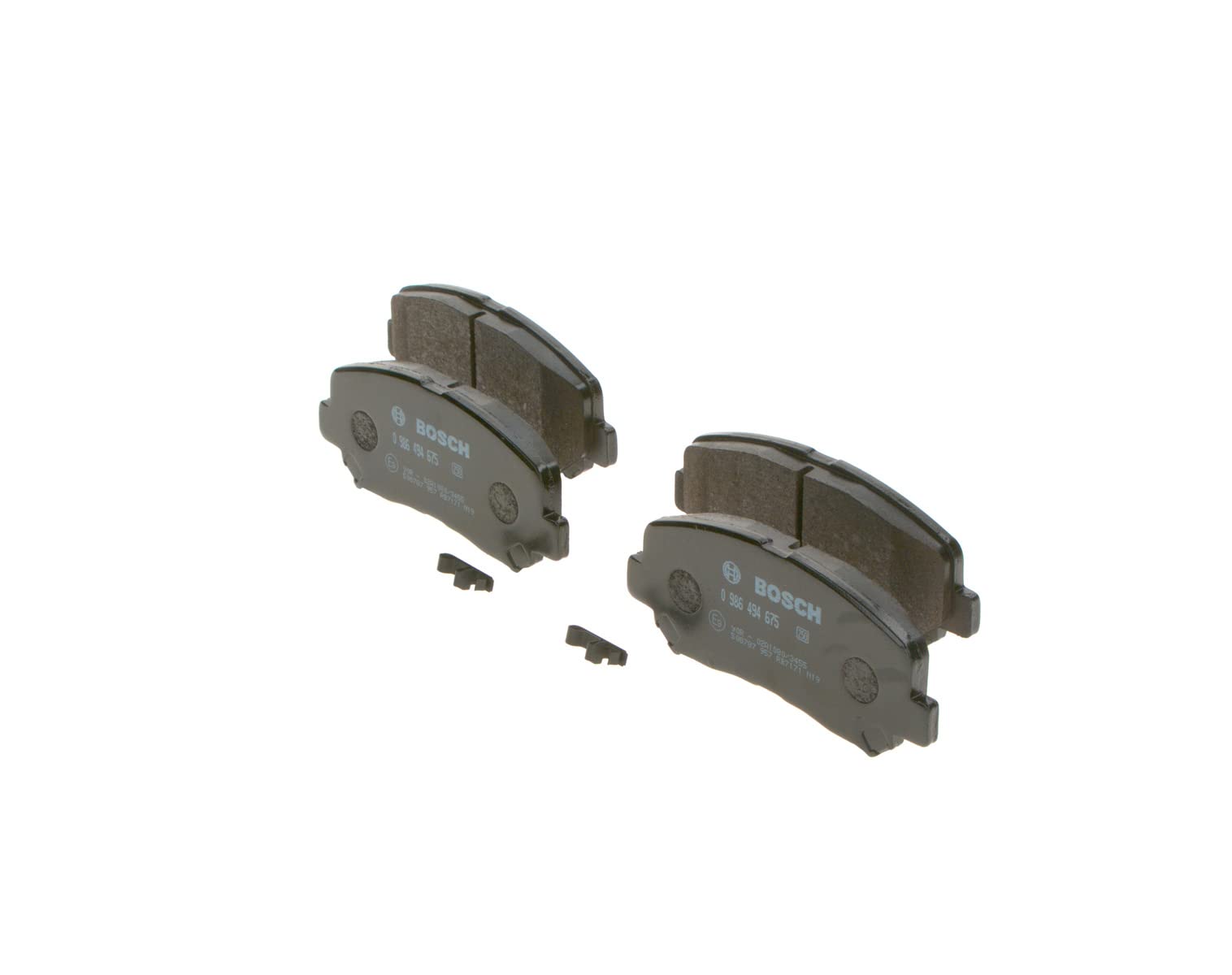 Bosch BP1670 Bremsbeläge - Vorderachse - ECE-R90 Zertifizierung - vier Bremsbeläge pro Set Bosch BP1670 Bremsbeläge - Vorderachse - ECE-R90 Zertifizierung - vier Bremsbeläge pro Set von Bosch Automotive
